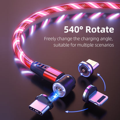 540 Rotation Magnetic Cable Type C - GadgetHub