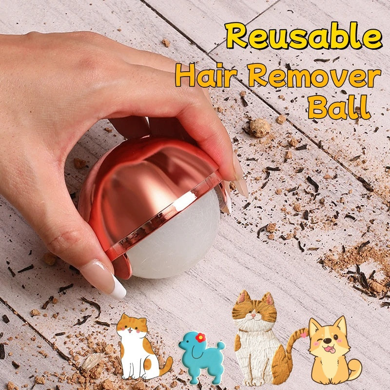 Reusable Hair Remover Ball Pet Hair Lint Roller Clothes Dust Cleaning Ball Washable Sticky Gel Lint Rollers Tool For Cat Dog - GadgetHub