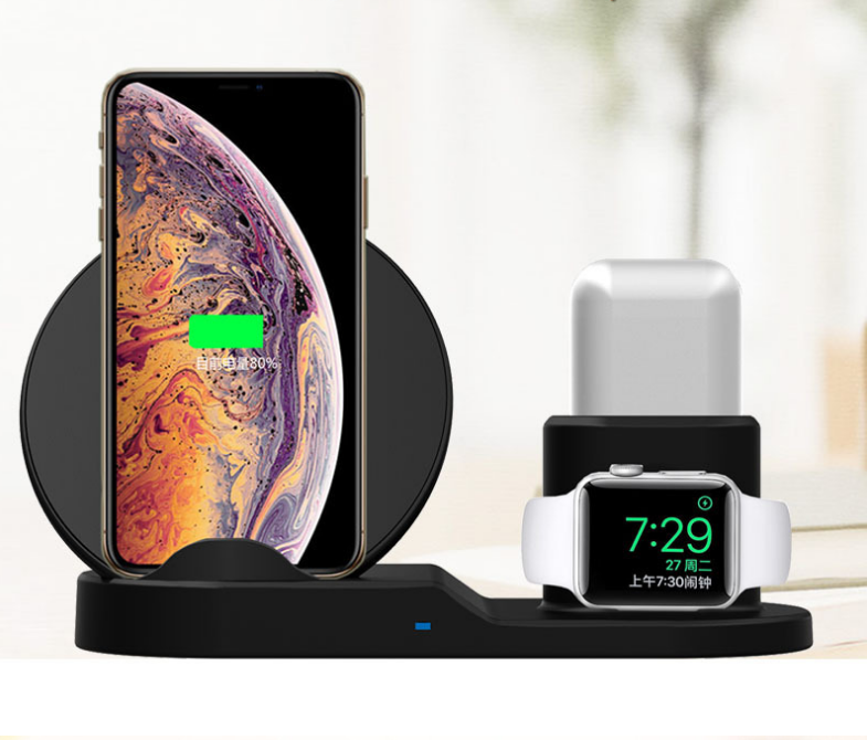 Compatible with Apple , 3-in-1 Wireless Charger - GadgetHub