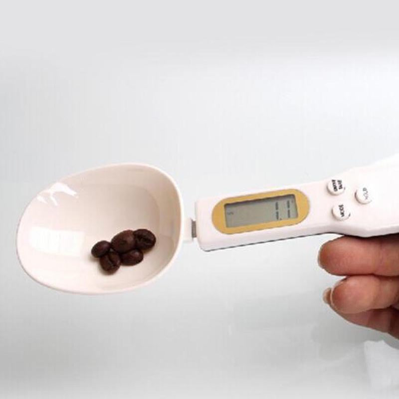 LCD Digital Kitchen Scale Electronic Cooking Food Weight Measuring Spoon Grams Coffee Tea Sugar Spoon Scale Kitchen Tools - GadgetHub