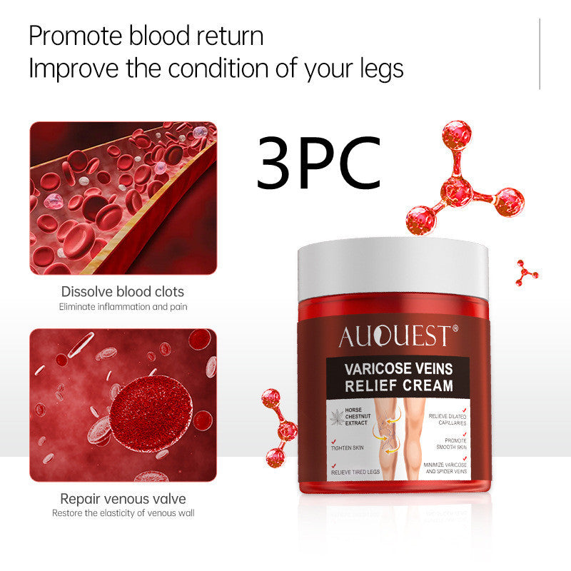 Venous Cream Leg Blood Vessels Bulge Glue Small - GadgetHub