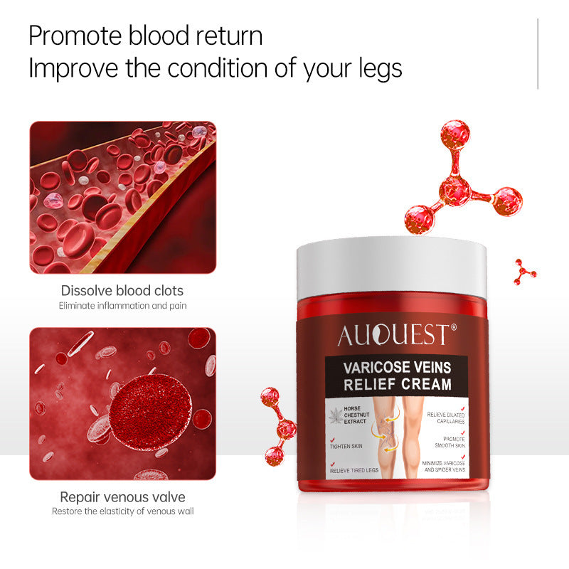 Venous Cream Leg Blood Vessels Bulge Glue Small - GadgetHub