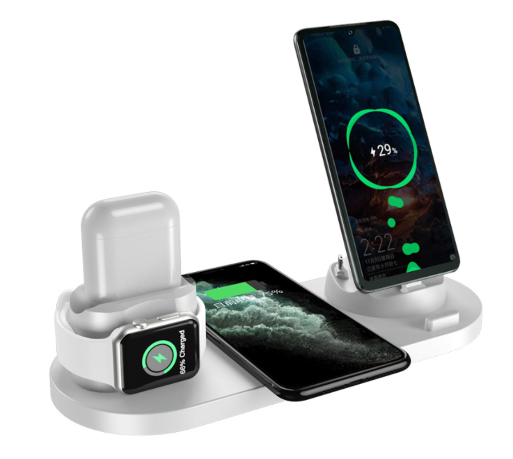 6 in 1 Wireless Charger - GadgetHub