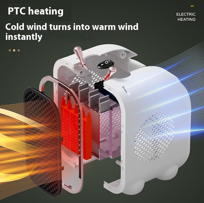 Mini Fan Heater Small Household Heater