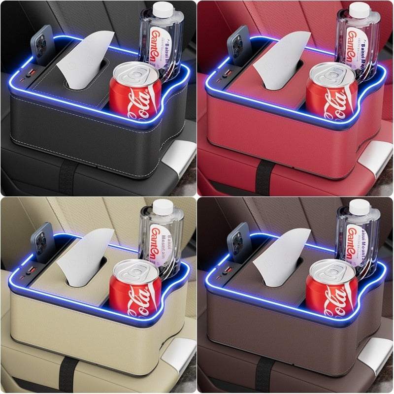 Car Armrest Multifunctional Storage Box - GadgetHub