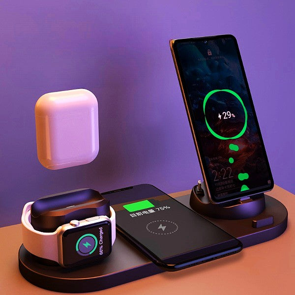 6 in 1 Wireless Charger - GadgetHub